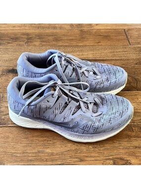 Saucony Ride ISO Road Running Shoes Purple Womens Size 8.5